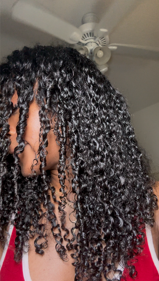 Bali Unit – Loose Curl (Flipover-Half Wig)